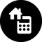 Mortgage Calculator Icon Transparent Black